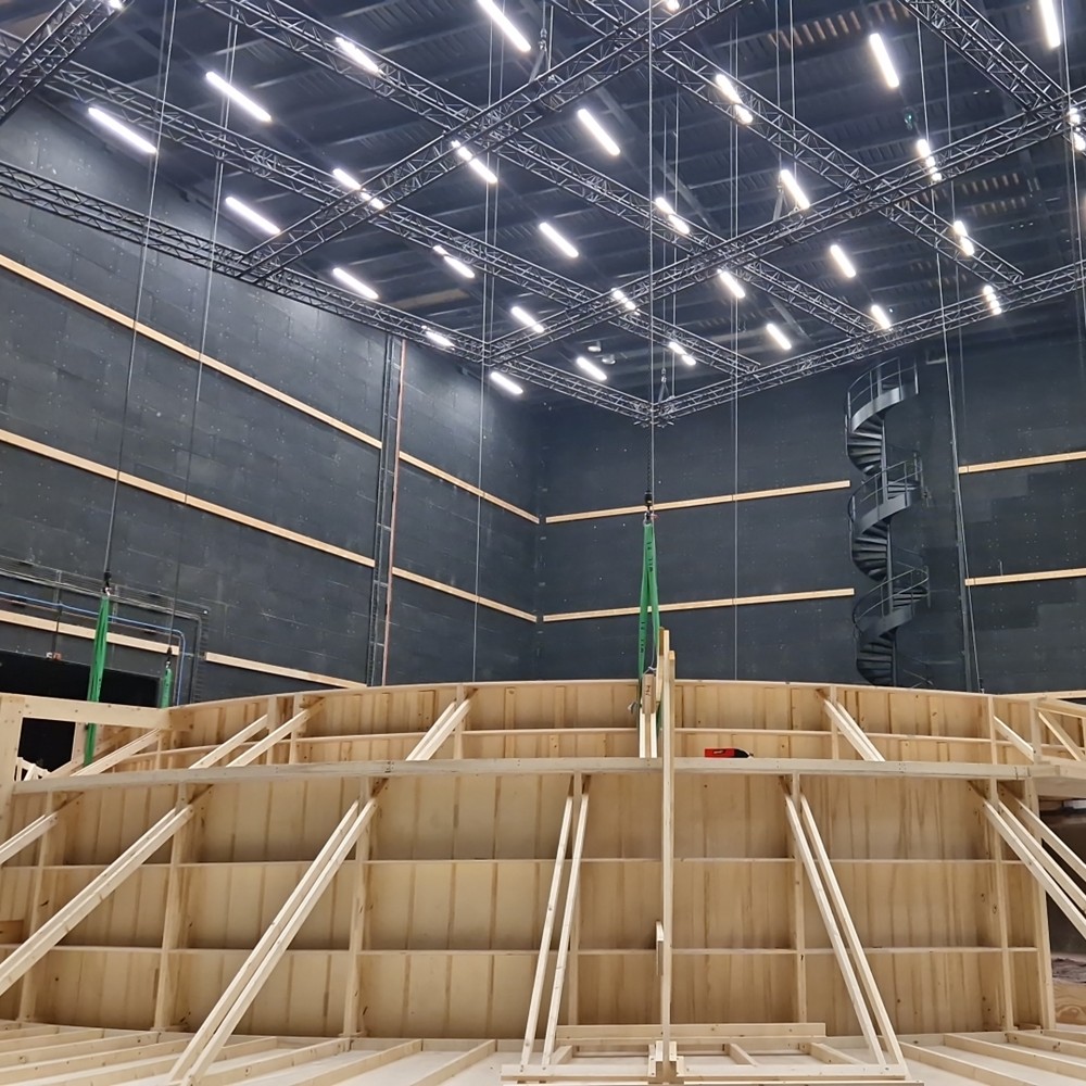 Décors studio en bois