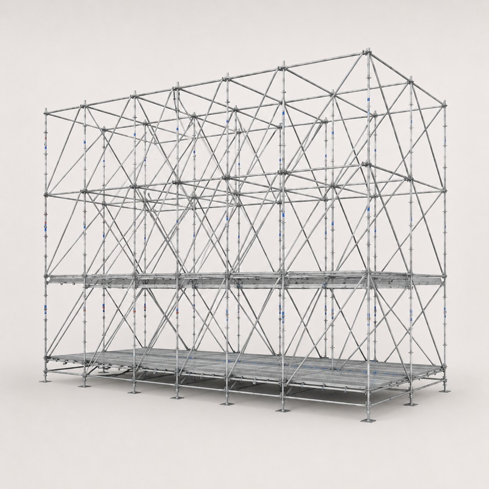 Structures en échafaudage